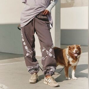 Free People Movement Driftwood Patterned Joggers